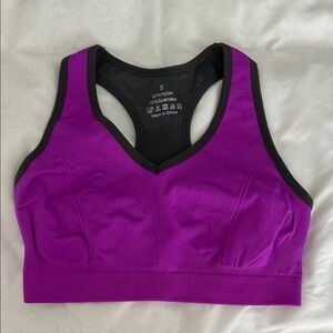 Purple Sports Bra